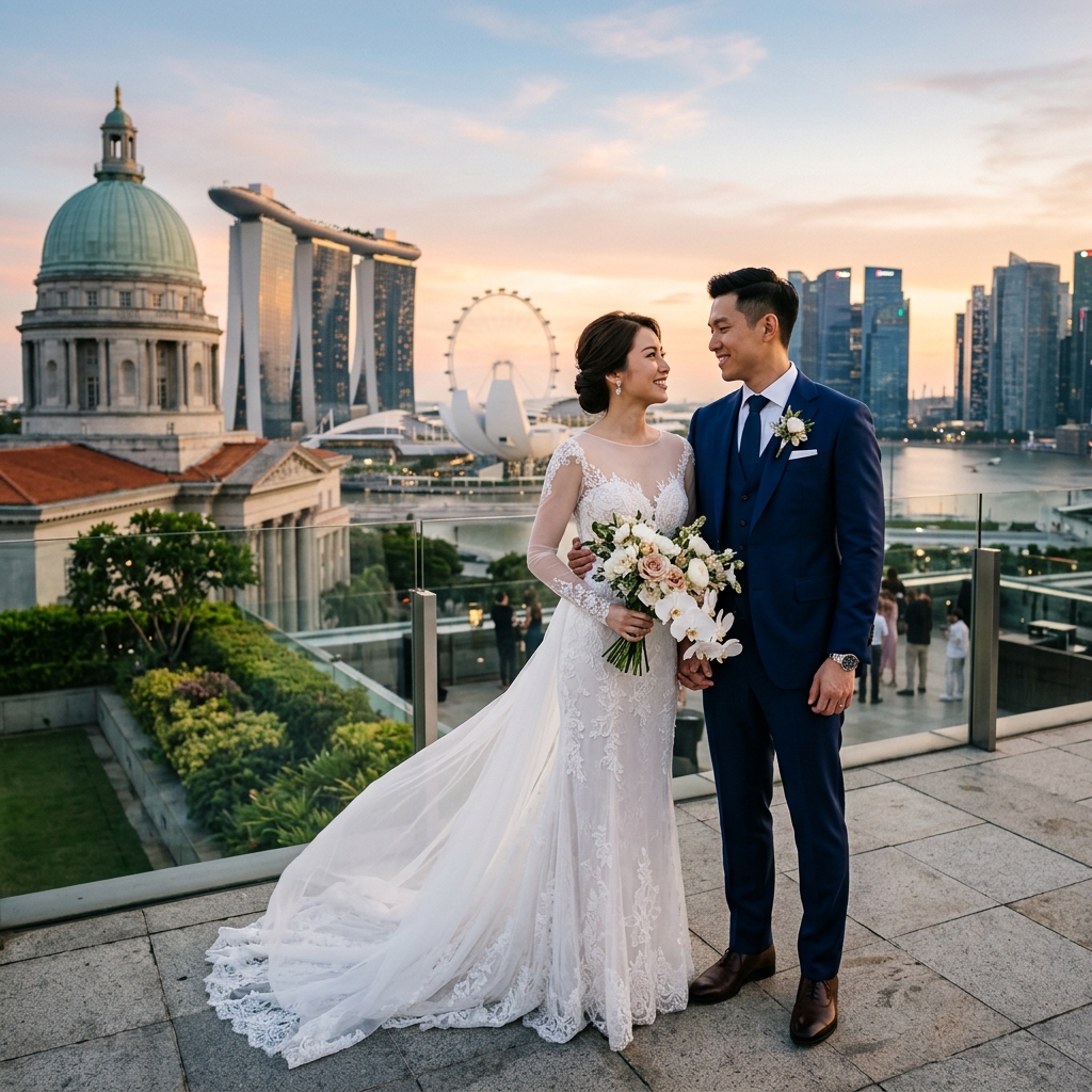 AI Generated Pre-Wedding Masterpiece